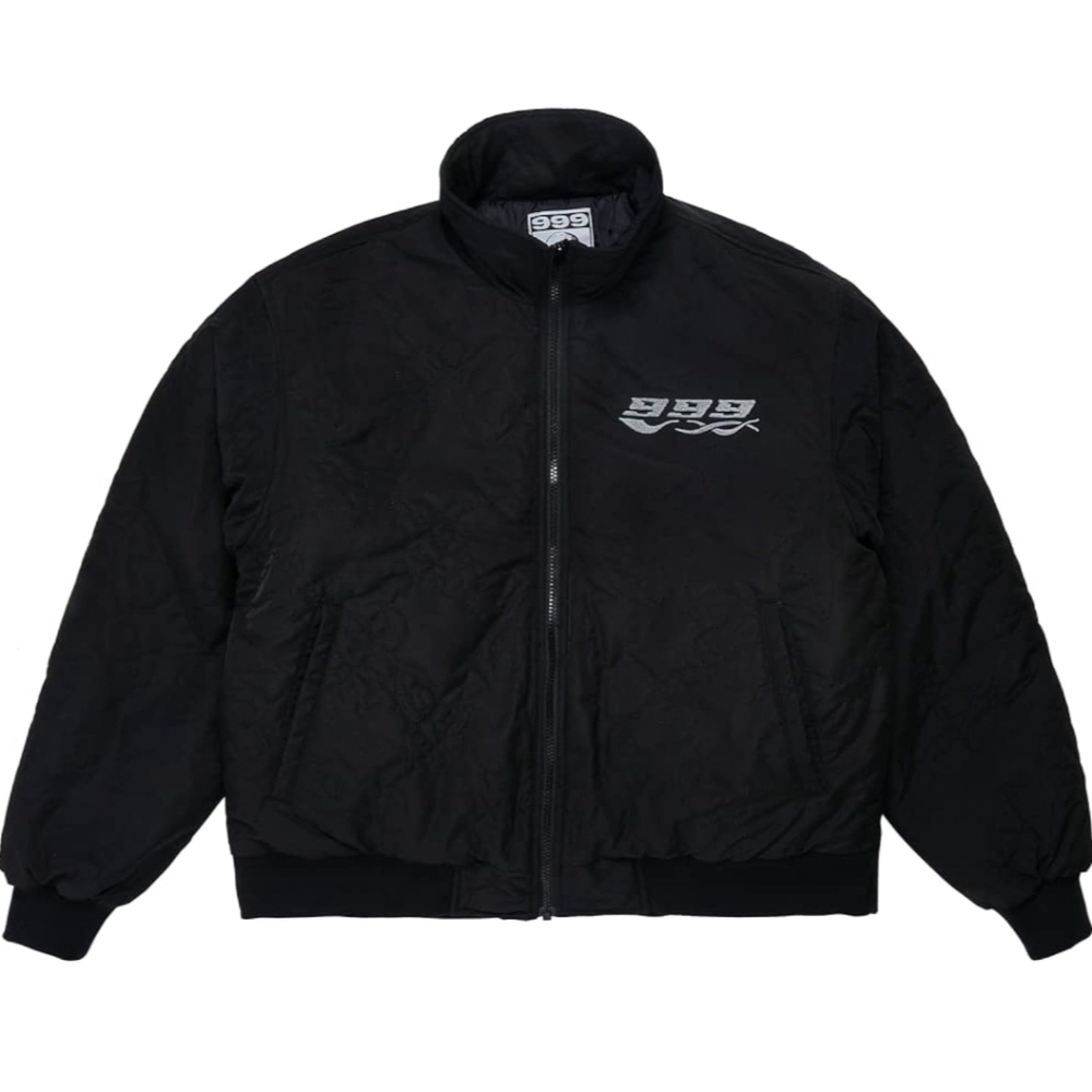 Juice WRLD Custom Quilted Jacket Black Small 999 NWT Rapper Music juicewrld999 - Picture 12 of 12